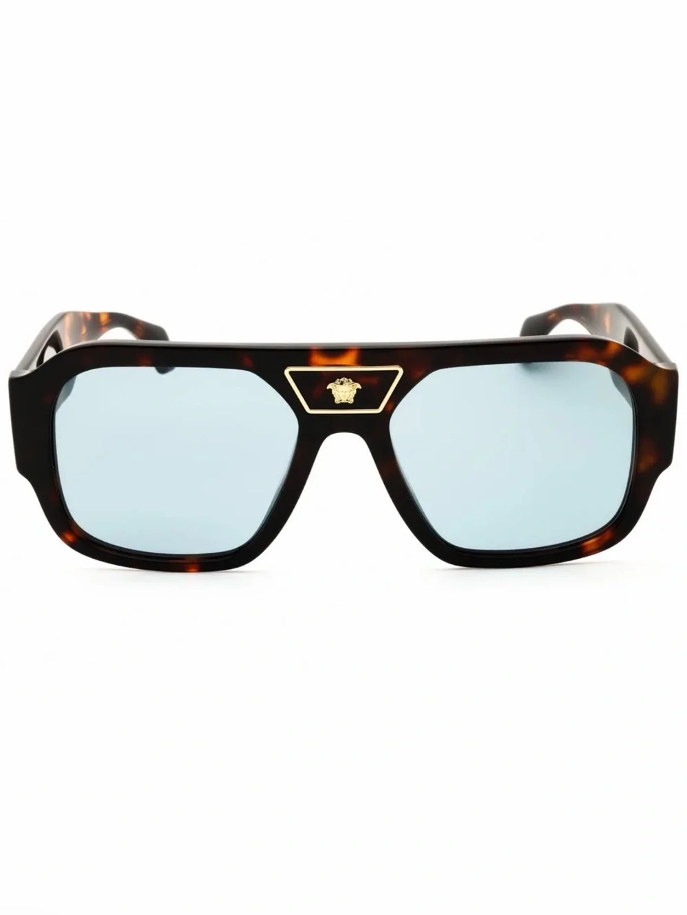 New Versace VE4508U 553780 Sunglasses with Teal Lenses Authentic